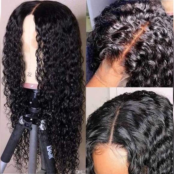 22" Curly 13x4 Lace Frontal Human Hair Wig (not a bang wig) -Beauty Forever Hair - Picture 4 of 6